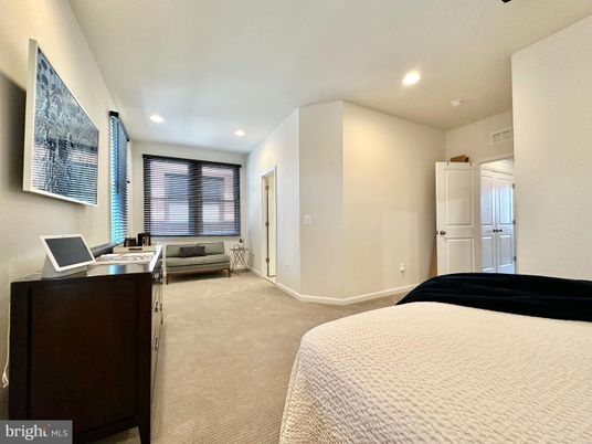Bedroom, Home Office, Interior, Recessed Lighting