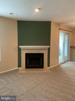 Empty room, Fireplace, Interior, Recessed Lighting