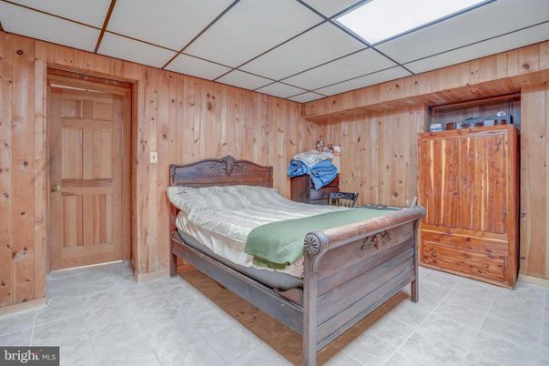Bedroom, Interior, Wooden Walls