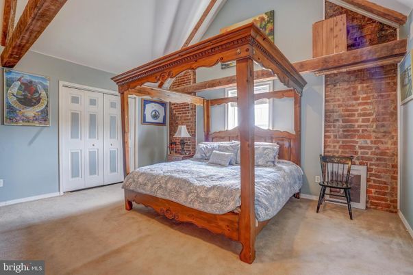Bedroom, Interior, Stone Walls