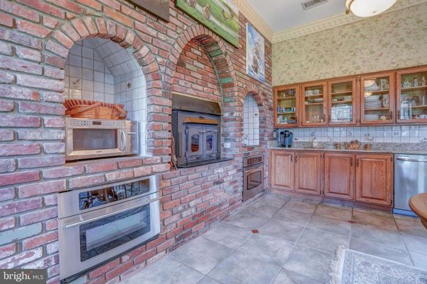 Interior, Kitchen, Stone Walls