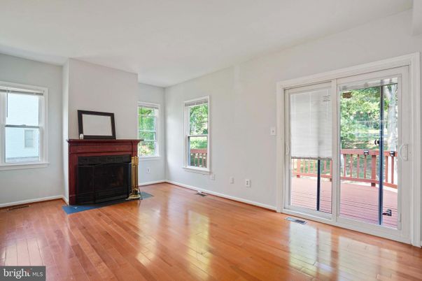Empty room, Fireplace, Interior, Wood Texture Flooring