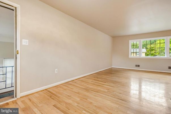 Empty room, Interior, Wood Texture Flooring