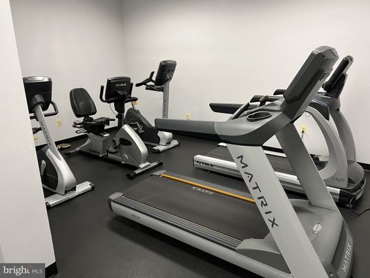 Fitness Equipment, Gym, Interior
