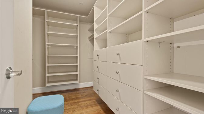Interior, Walk-in Closets, Wood Texture Flooring