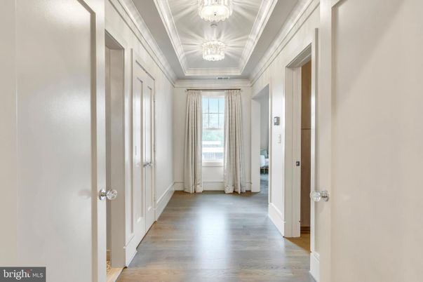 Chandelier, Interior, Wood Texture Flooring