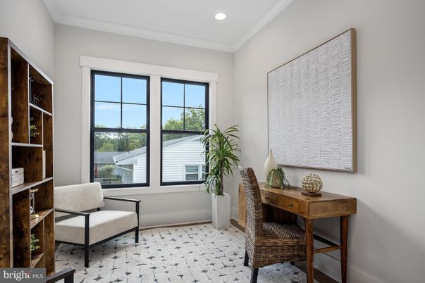 Home Office, Interior, Recessed Lighting