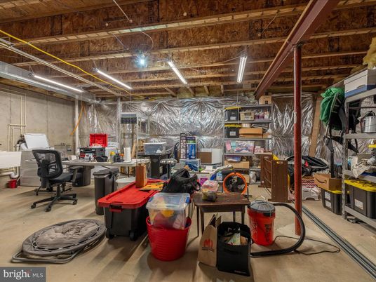 Home Office, Interior, Wooden Beams