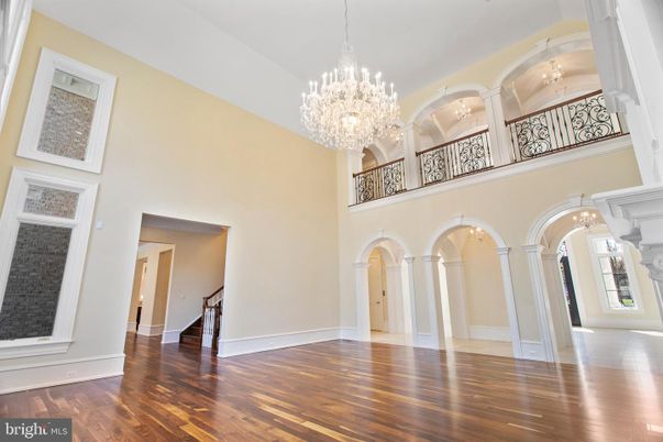 Chandelier, Interior, Wood Texture Flooring