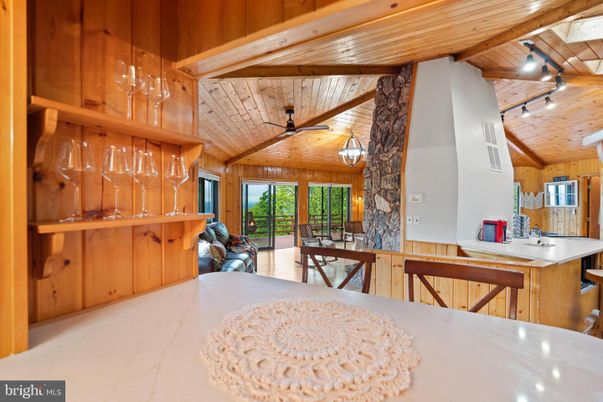 Dining room, Interior, Kitchen, Pendant Lights, Wooden Beams, Wooden Ceilings, Wooden Walls