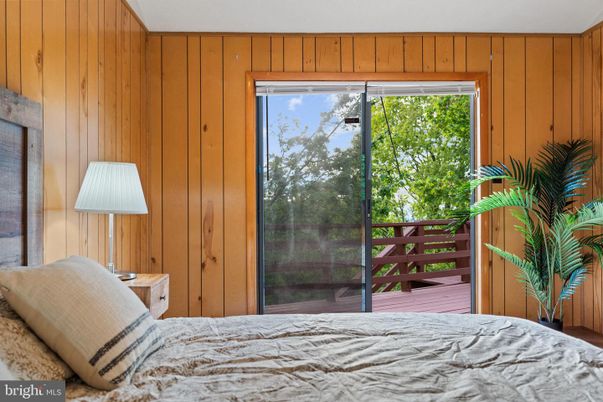 Bedroom, Interior, Wooden Walls