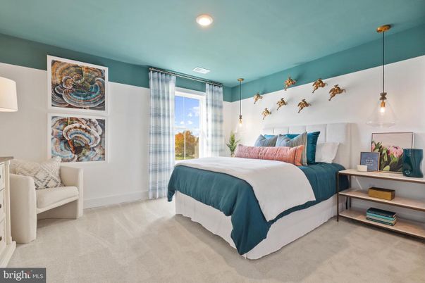 Bedroom, Interior, Pendant Lights, Recessed Lighting