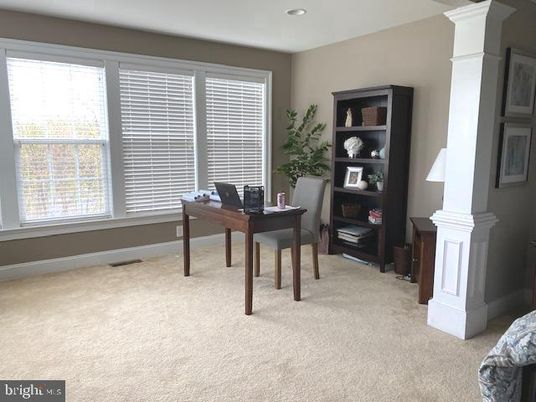 Home Office, Interior, Recessed Lighting