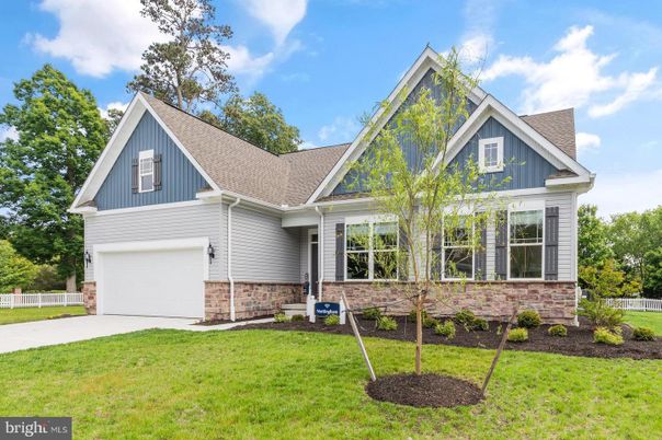 Attached, Exterior, Facade, Brick Facade, Farmhouse