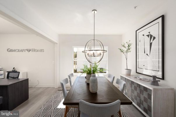 Chandelier, Dining room, Interior, Pendant Lights, Wood Texture Flooring