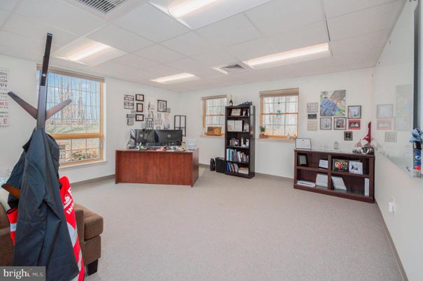 Home Office, Interior, Recessed Lighting