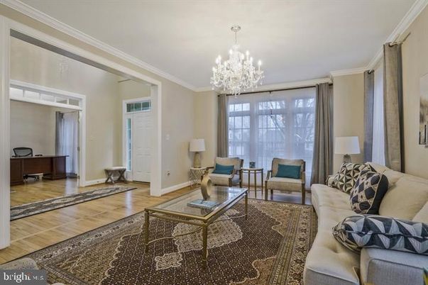 Chandelier, Interior, Living room, Wood Texture Flooring