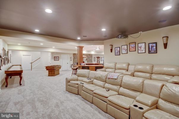 Home Theatre Room, Interior, Living room, Recessed Lighting, Theatre Room