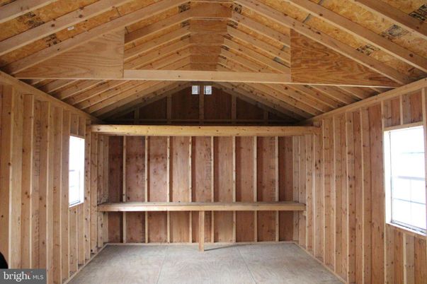 Empty room, Interior, Wooden Beams, Wooden Ceilings, Wooden Walls
