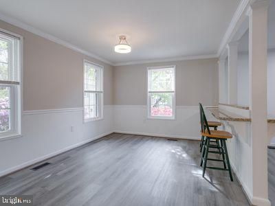 Empty room, Interior, Wood Texture Flooring