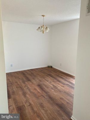 Empty room, Interior, Pendant Lights, Wood Texture Flooring