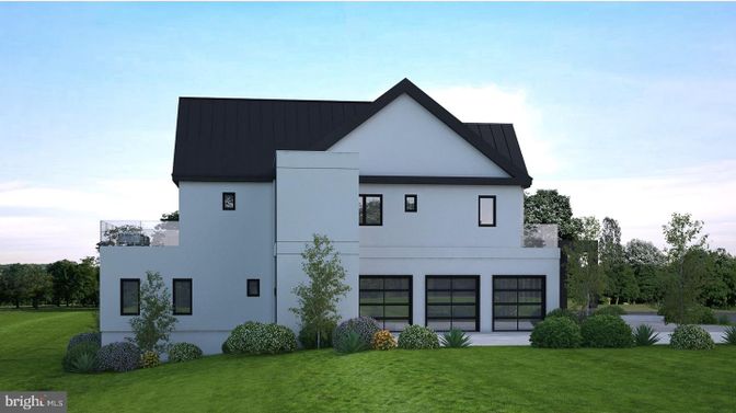 Attached, Exterior, Facade, Farmhouse