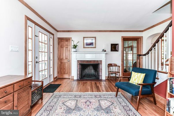 Fireplace, Interior, Wood Texture Flooring