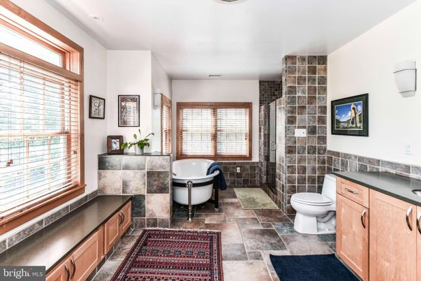 Bathroom, Free Standing Baths, Interior, Recessed Lighting