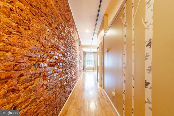 Interior, Stone Walls, Wood Texture Flooring
