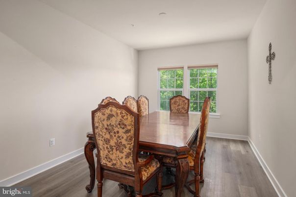 Dining room, Interior, Wood Texture Flooring