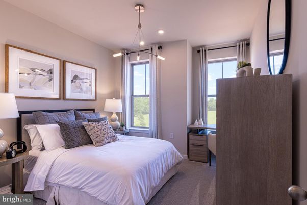 Bedroom, Interior, Pendant Lights, Recessed Lighting