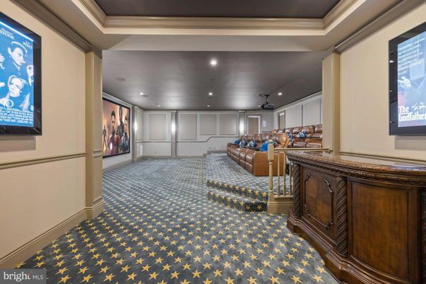 Interior, Recessed Lighting, Theatre Room