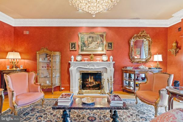 Chandelier, Fireplace, Interior, Living room, Wood Texture Flooring