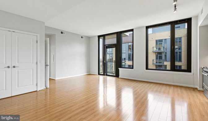 Empty room, Interior, Wood Texture Flooring