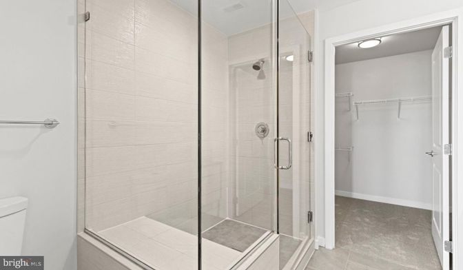 Bathroom, Glass Shower, Interior, Walk-in Closets