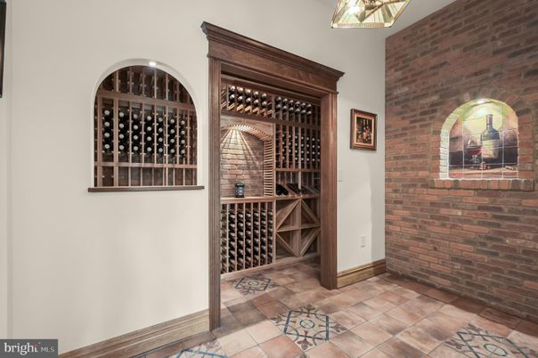 Interior, Stone Walls, Wine Storage