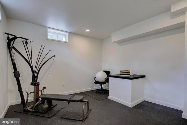 Fitness Equipment, Home Office, Interior, Recessed Lighting