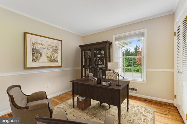 Home Office, Interior, Wood Texture Flooring