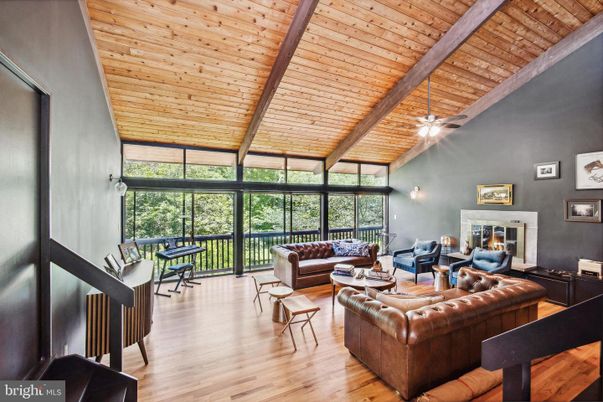 Fireplace, Interior, Living room, Wooden Beams, Wooden Ceilings, Wood Texture Flooring