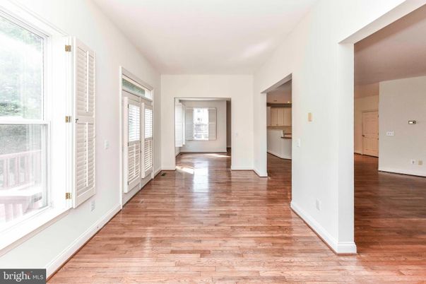 Empty room, Interior, Wood Texture Flooring