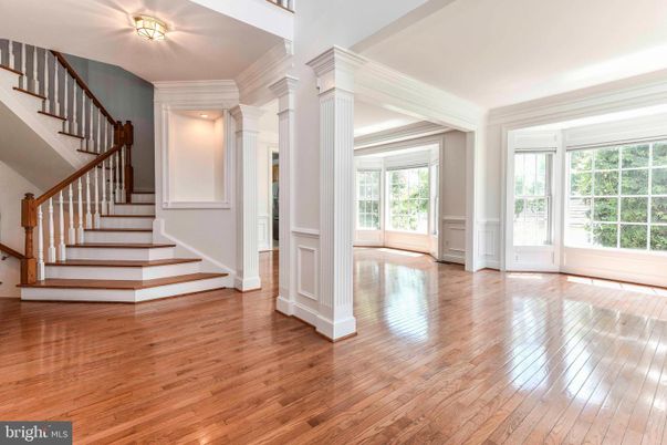 Empty room, Interior, Wood Texture Flooring