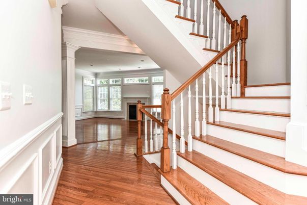 Fireplace, Interior, Recessed Lighting, Wood Texture Flooring