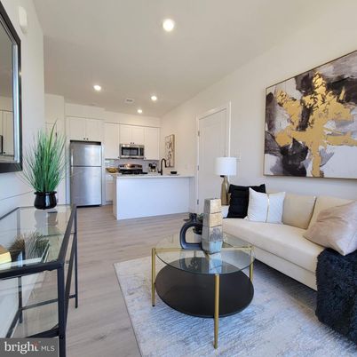 Interior, Kitchen, Living room, Recessed Lighting, Stainless Steel Appliances, Wood Texture Flooring