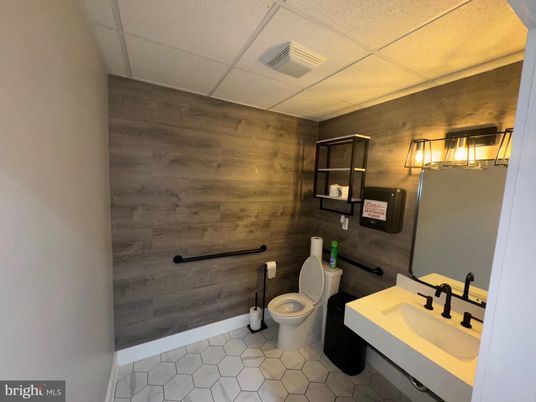 Bathroom, Interior, Wooden Walls