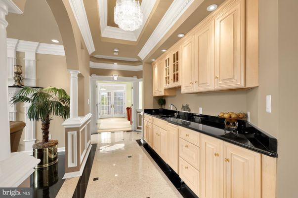 Chandelier, Interior, Kitchen, Recessed Lighting