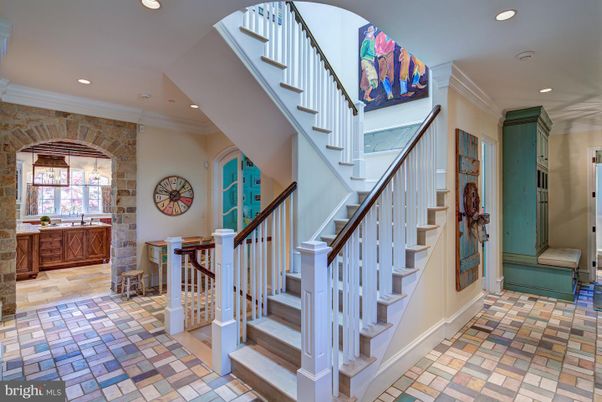 Interior, Recessed Lighting, Stone Walls