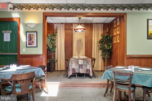 Dining room, Interior, Pendant Lights