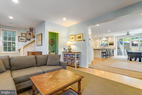Dining room, Interior, Kitchen, Living room, Pendant Lights, Recessed Lighting, Wood Texture Flooring