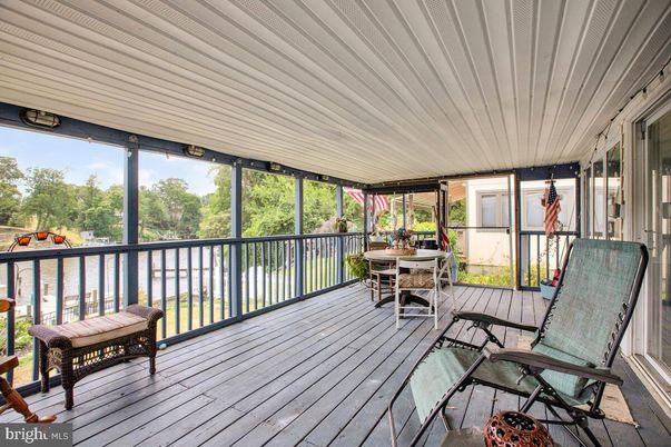 Interior, Sun Room, Wood Texture Flooring