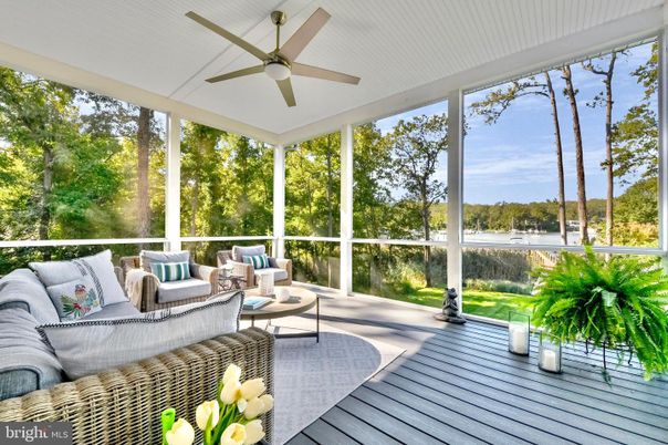 Interior, Sun Room, Wood Texture Flooring